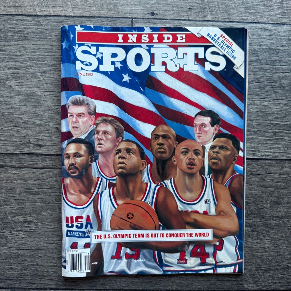 Inside Sports June 1992 Magazine USA Olympic Basketball Dream Team Cover Jordan - Picture 9 of 9
